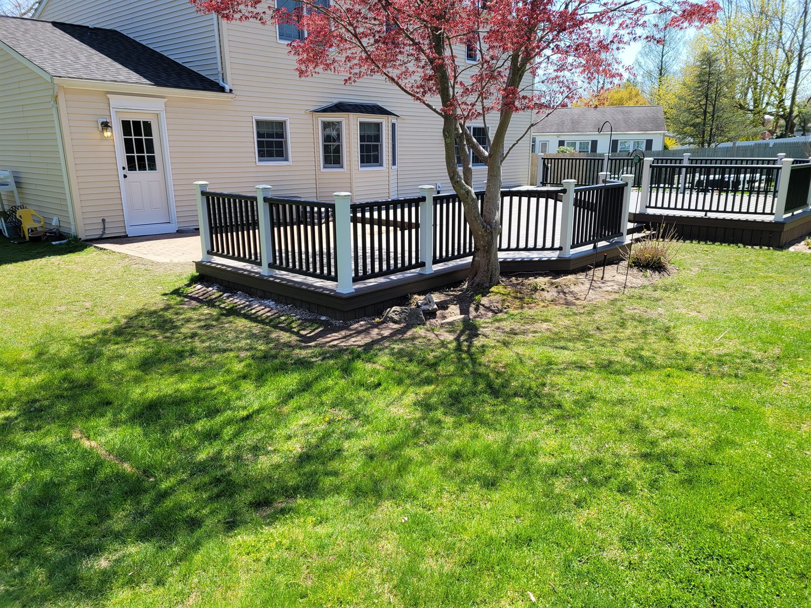 Custom deck built by Level Line in Wheatley Heights, NY — view 2