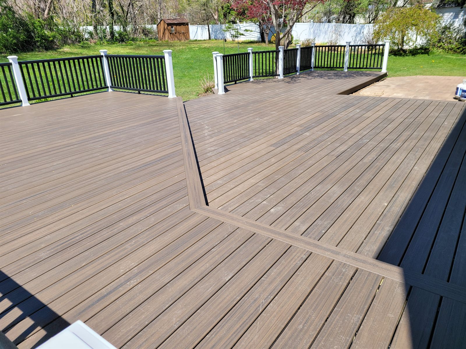 Custom deck built by Level Line in Wheatley Heights, NY — view 3